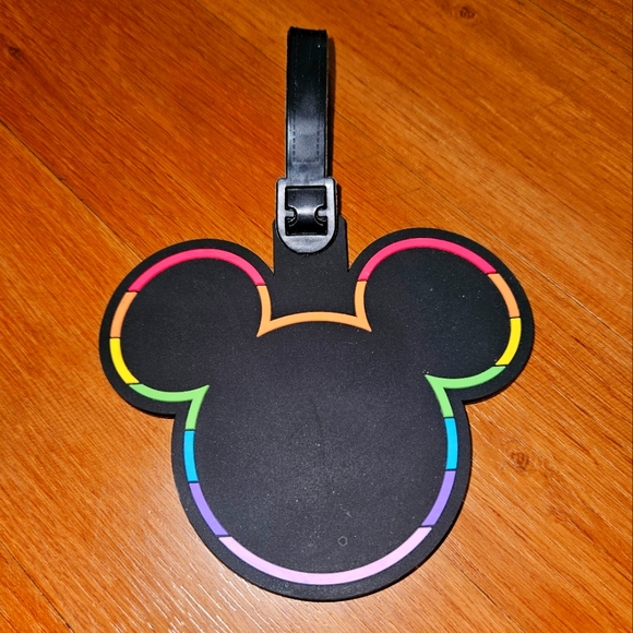 Disney Other Mickey Disney Luggage Tag Pride Rainbow Poshmark